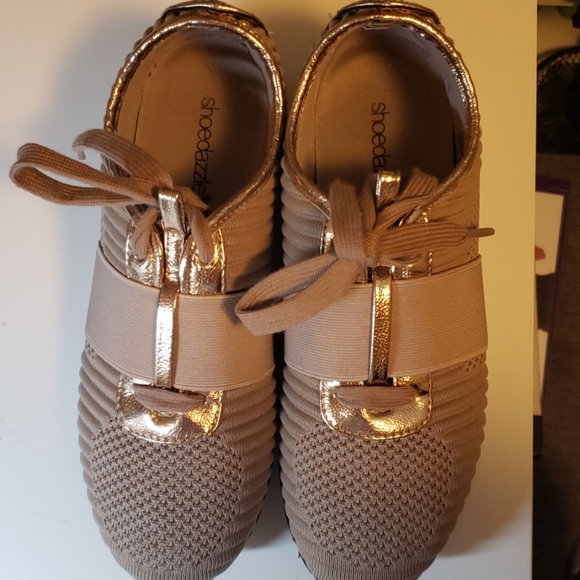 Metallic Knit Sneaker Rose Gold - Picture 4 of 5